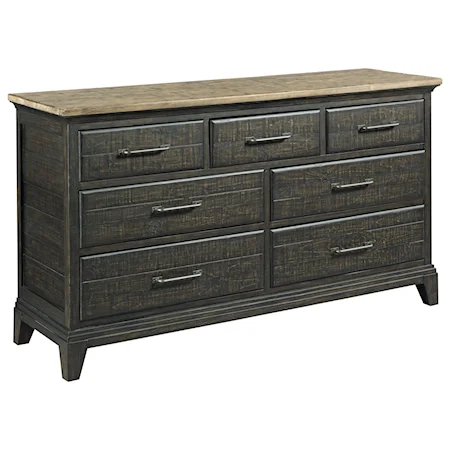 Farmstead Solid Wood Dresser with Removable Jewelry Tray
